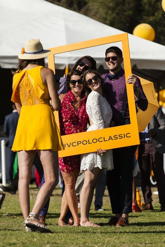 Evento corporativo com ativação de marca do Polo Classic